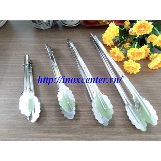 Kẹp inox gắp thực phẩm - kẹp gắp salad