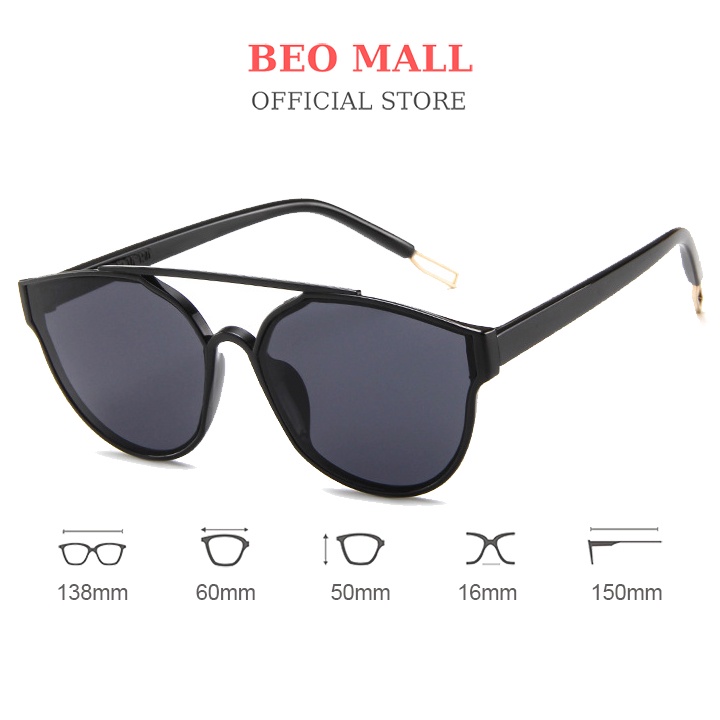 Kính râm nữ đi biển đi chơi BEOMALL siêu đẹp và trẻ trung KT047