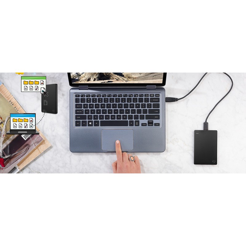 Ổ cứng di động Seagate Backup Plus 2TB Hộp Carton Usb 3.0 Tặng túi bảo vệ ổ cứng | BigBuy360 - bigbuy360.vn