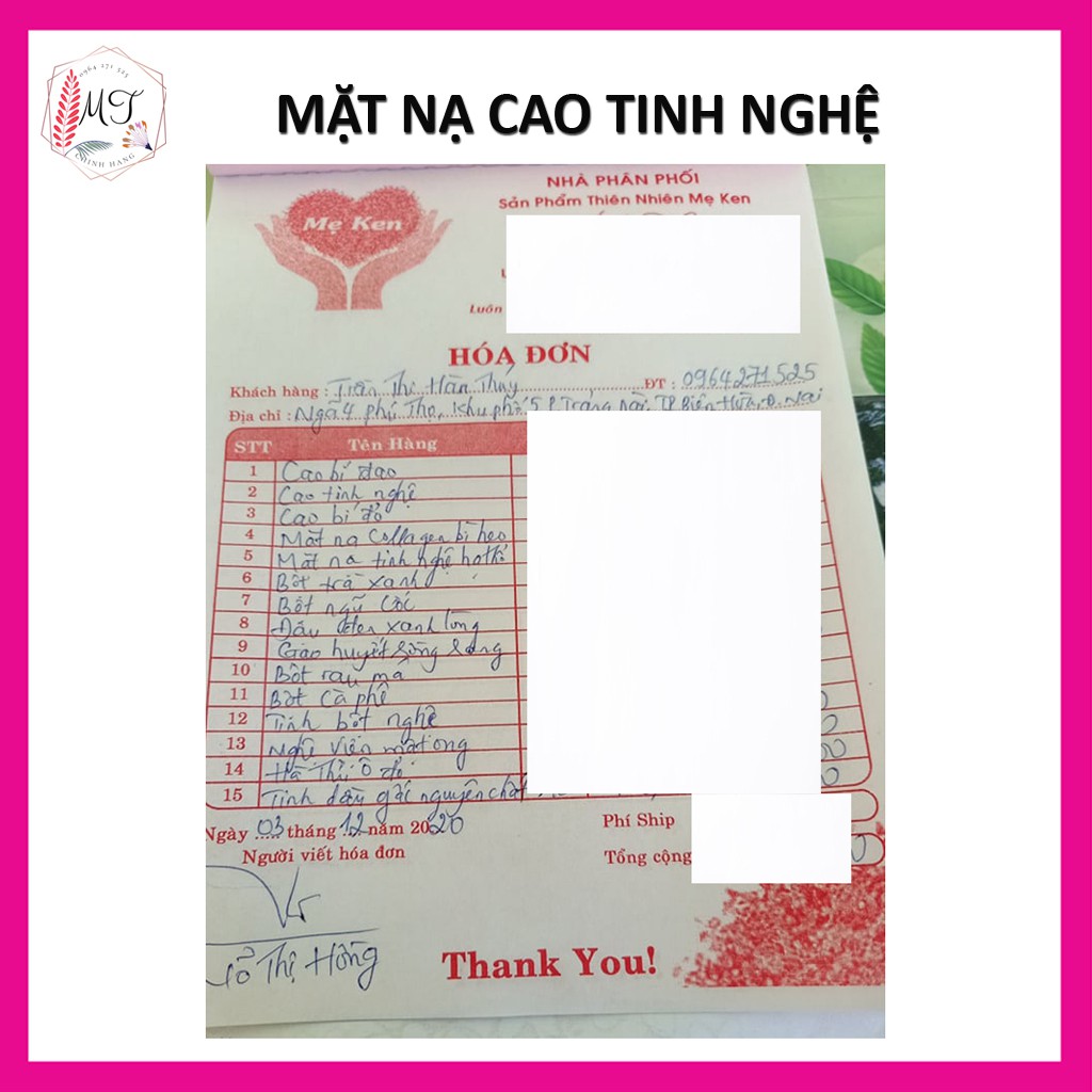 Cao Tinh Nghệ Mẹ Ken 100gr - Dành Cho Da Tàn Nhang, Nám Má, Mụn Ẩn, Chống Lão Hóa Và Se Lỗ Chân Lông