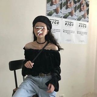 [ ORDER ] Áo trễ vai tay dài