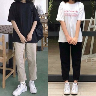 QUẦN KAKI BASIC NAM NỮ - QUẦN CẶP KAKI TRƠN ULZZANG