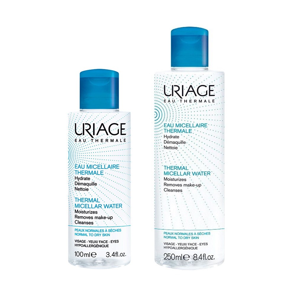 URIAGE EAU MICELLAIRE THERMALE PNS 100ml Nước tẩy trang dành cho da thường, da khô