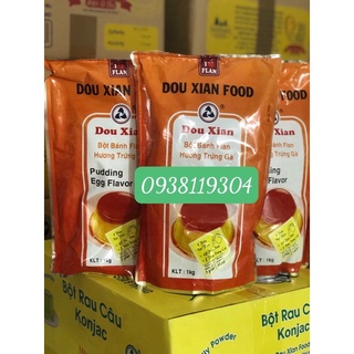 Bột rau câu plan pudding Trứng đào dâu dưa lưới socola sữa phomai môn Dou Xian 1Kg