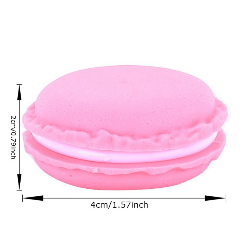 Hộp đựng đồ trang sức hình bánh Macaron (Hộp nhựa nhỏ Mini đa chức năng)