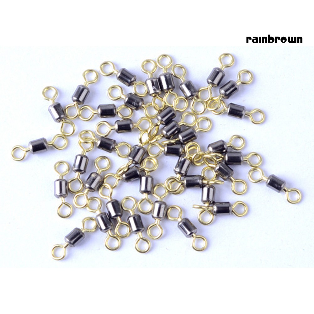 50 Khóa Câu Cá Hình Số 8 Chất Liệu Thép Không Gỉ