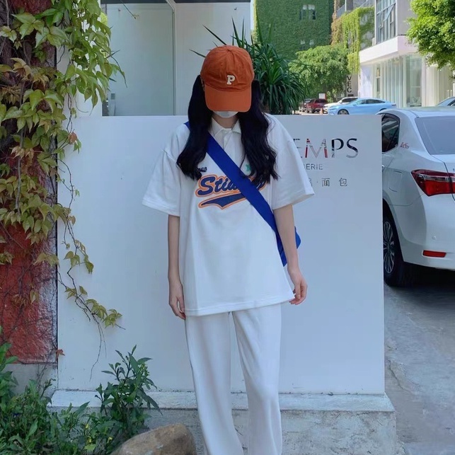 Áo polo Stiw RUBY chất bo cotton dầy đẹp mịn, lên from chuẩn đứng, unisex 60kg trở xuống