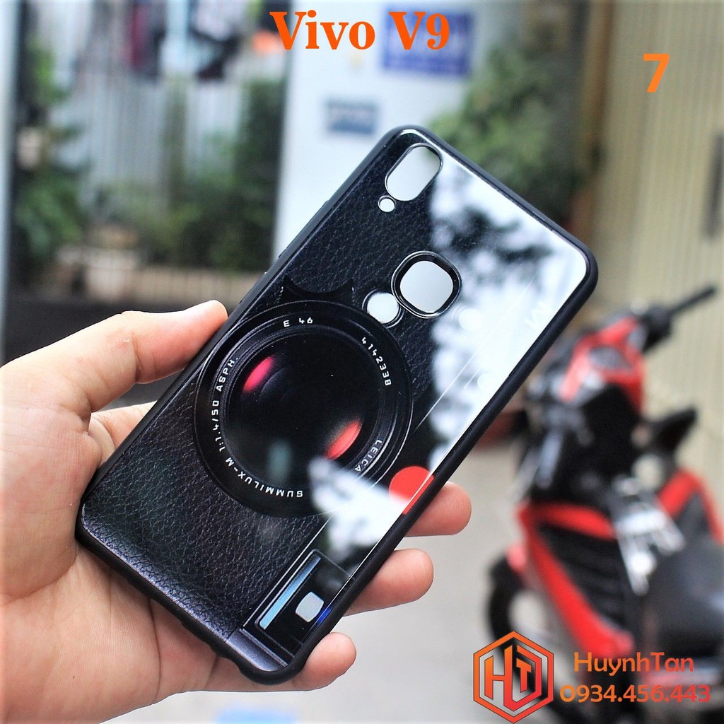 Ốp lưng Vivo V9 / Y85 chống sốc kính cường lực in hình siêu đẹp(Full Hình)