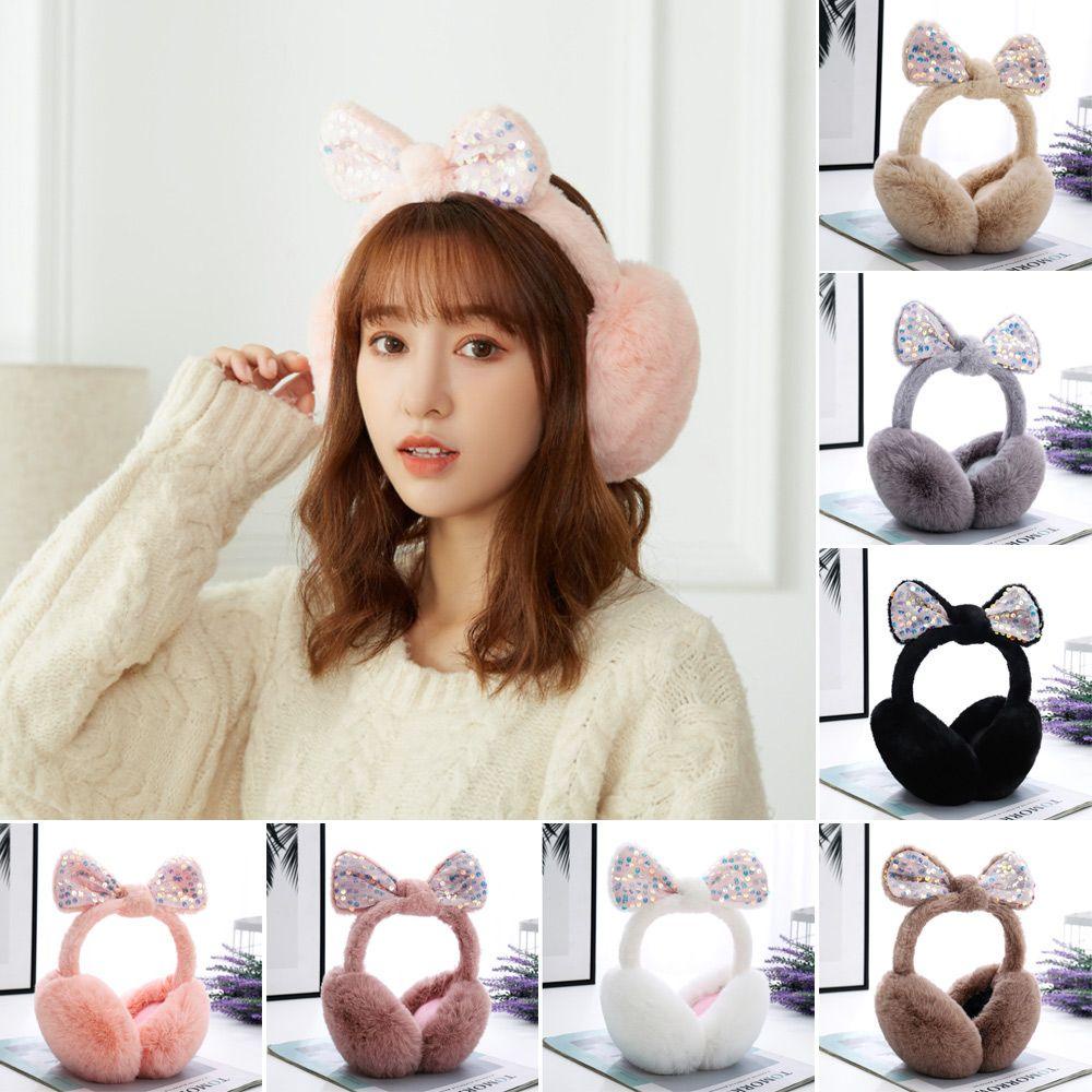 Vỏ Bọc Tai Nghe Chụp Tai Dày Dặn Thời Trang Ngoài Trời Cho Nữ