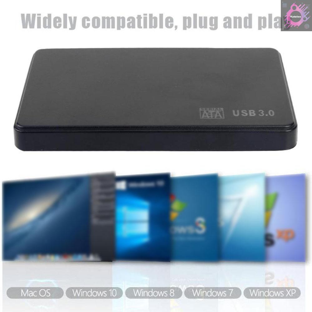 Hộp Đựng Ổ Cứng Ngoài 2.5 Inch Sata Hdd Ssd Sang Usb 3.0 Hỗ Trợ 2tb Hdd Windows | BigBuy360 - bigbuy360.vn