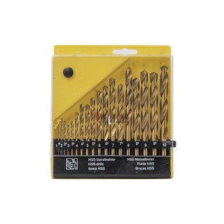 BỘ 19 MŨI KHOAN THÉP HSS