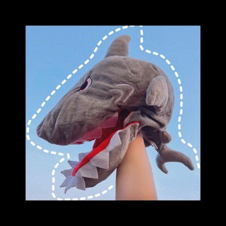 Gấu Bông Xinh - Nón Cá Mập