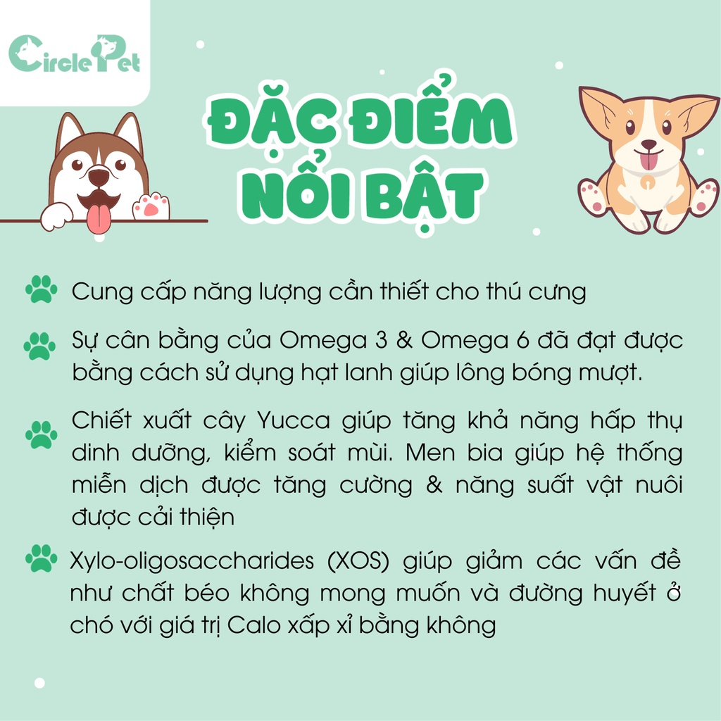 Thức Ăn Hạt Reflex Plus Dành Cho Chó Từ 10 Tháng Đến 8 Tuổi Vị Gà Thơm Ngon Túi 3kg - Circle Pet