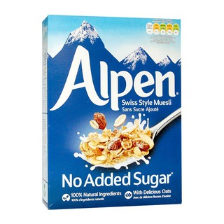 Ngũ cốc giảm cân hoa quả sấy khô Alpen không đường nho, hạnh nhân