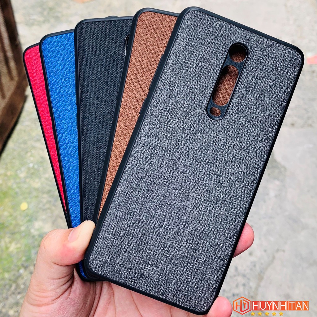 Ốp lưng Xiaomi Redmi K20 , K20 Pro , MI 9T , Mi 9T Pro vân vải Jean chống bám vân tay, Nhiều Màu