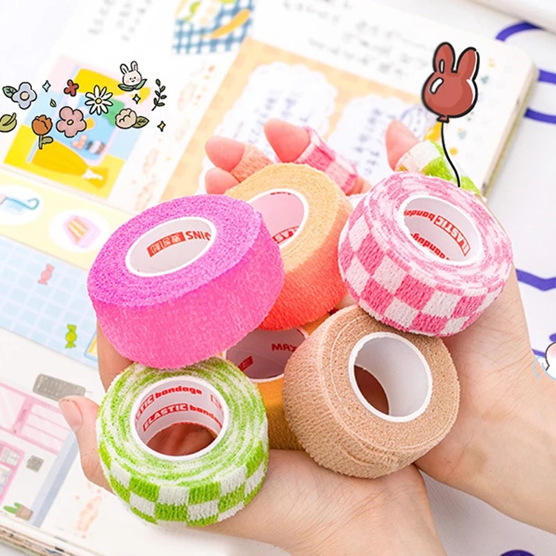 Băng Quấn Ngón Tay Co Giãn Tự Dính Bằng Vải Không Dệt / Thoáng Khí Chống Thấm Nước Bảo Vệ Khớp /