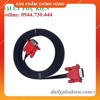 Cáp vga 3m dẹt dtech dt-69f30 _siêu rẻ