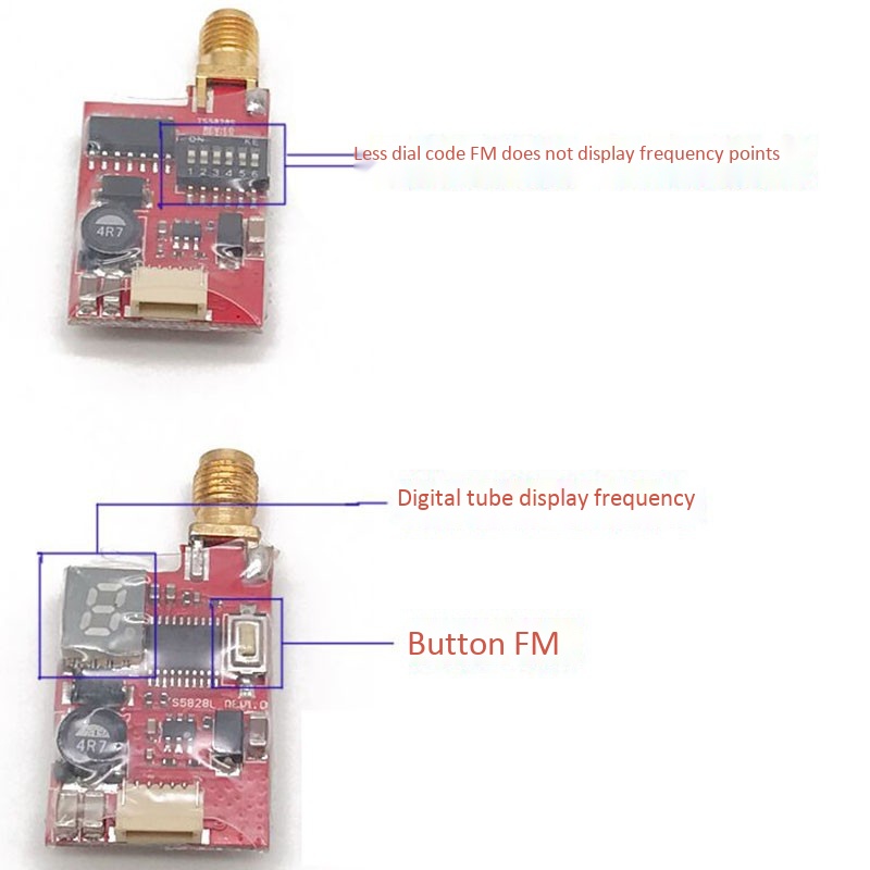 Bộ Truyền Tín Hiệu Video 5.8g Fpv 600mw Ts5828 Kèm Cáp Rc Fpv Drone