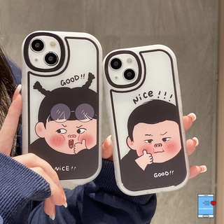 Ốp Điện Thoại Mềm Chống Rơi Hình Bé Trai Và Bé Gái Dễ Thương Cho iPhone 13 12 11 pro max 7 8 Plus XR X XS 6 6S Plus xsmax SE 2020