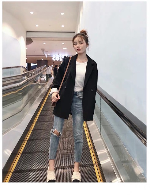 Áo Vest, áo Blazer tay kiểu trẻ trung ( kèm video+ảnh thật) | BigBuy360 - bigbuy360.vn