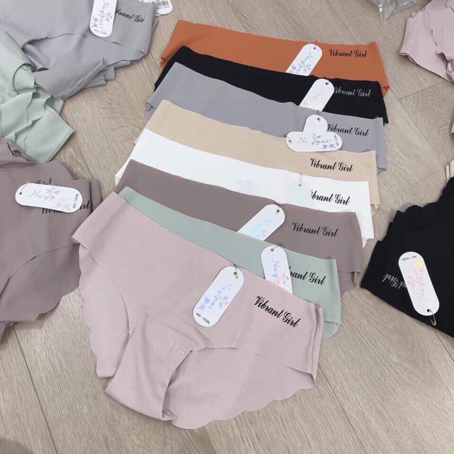 Set 10 quần lót su đúc viền lượn sóng Vibrant Girl siêu sexy QL28