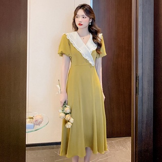 Đầm Tay Ngắn Thiết Kế Mỏng Năng Động Thời Trang