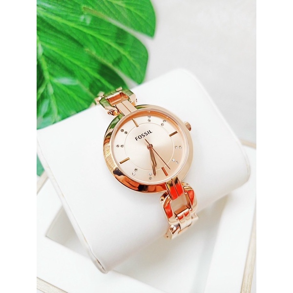 Đồng hồ nữ Fossil Dây Rose Gold, Mặt 32mm, Chống nước 50m