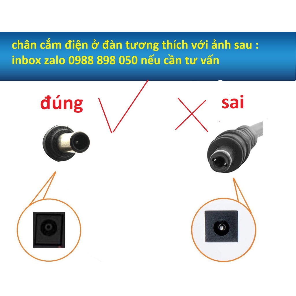 Adapter nguồn đàn Organ Casio 12V 1.5A chân kim