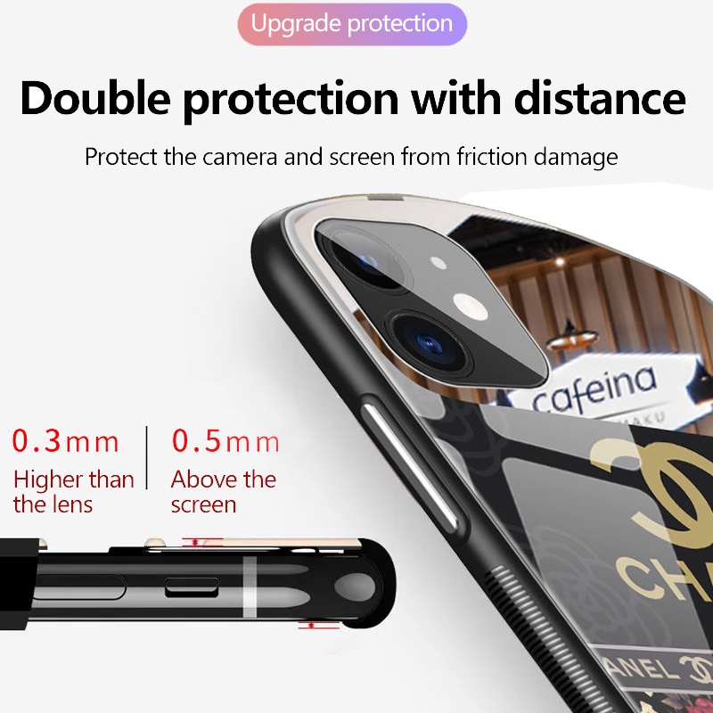 Ốp Điện Thoại Tráng Gương Viền Cong Sang Trọng Cho IPhone 13 12 11 Pro Max XS Max 13pro 11 Pro