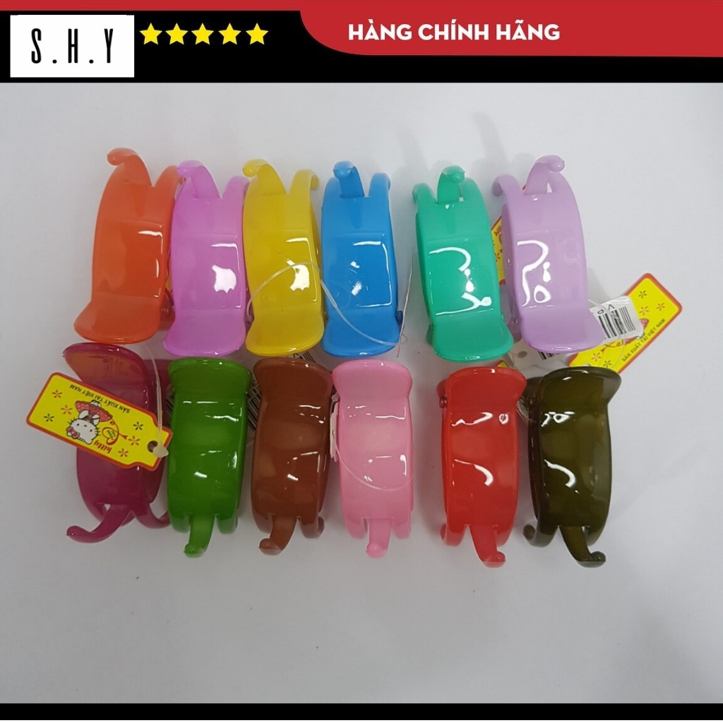 SET 12 Kẹp Tóc Càng Cua Mix Màu ️Cao Cấp 🍑 (SET 12 Chiếc) Hàng Việt Nam Chất Lượng Cao | BigBuy360 - bigbuy360.vn