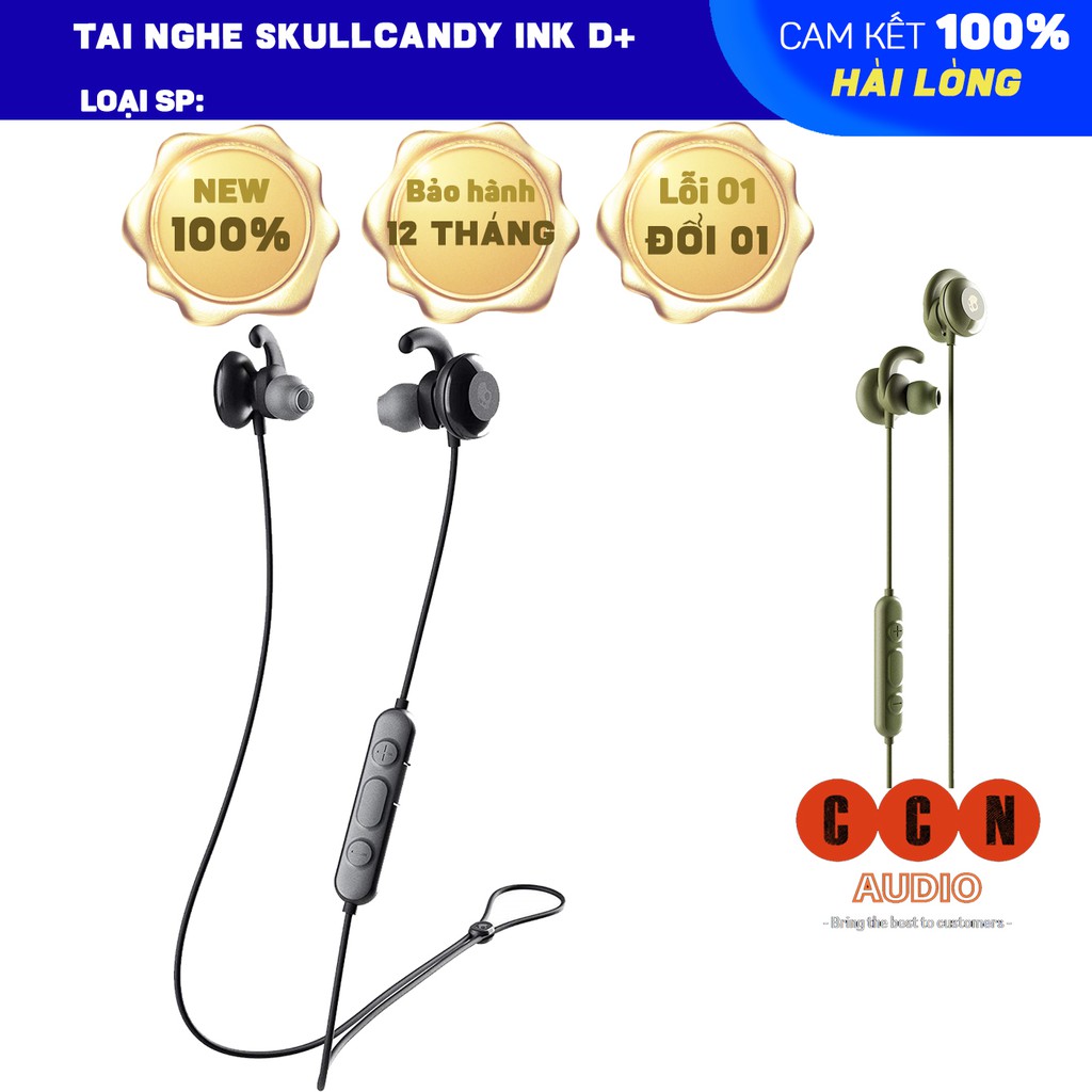 Tai nghe Skullcandy Method Active Wireless inear dòng Active hỗ trợ chơi thể thao