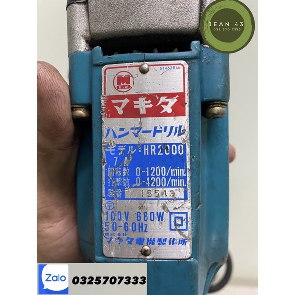 MÁY KHOAN BÊ TÔNG MAKITA NỘI ĐỊA NHẬT 110V