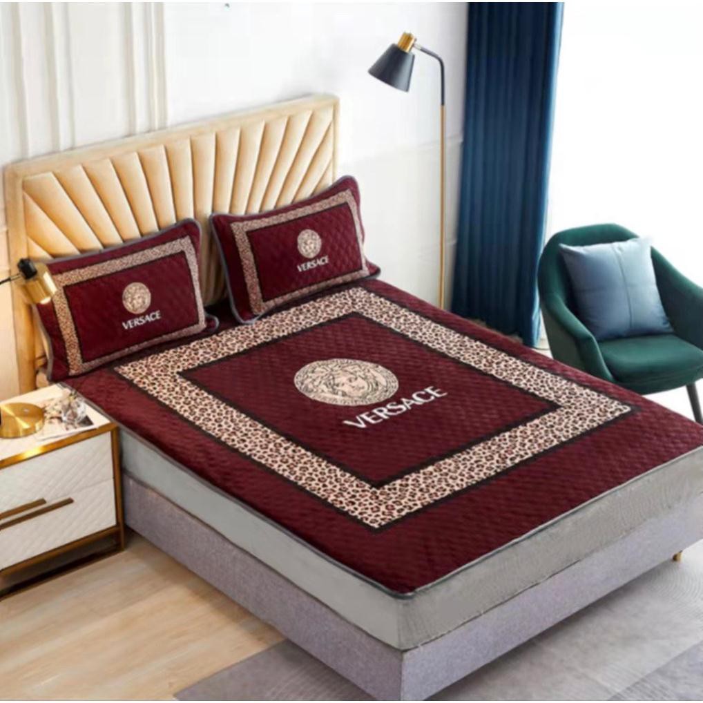 Bộ Ga Gối Nỉ Nhung Thương Hiệu Cao Cấp 2021