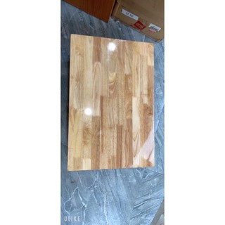 Bàn gấp mặt gỗ cao su chân thang Gem Decor