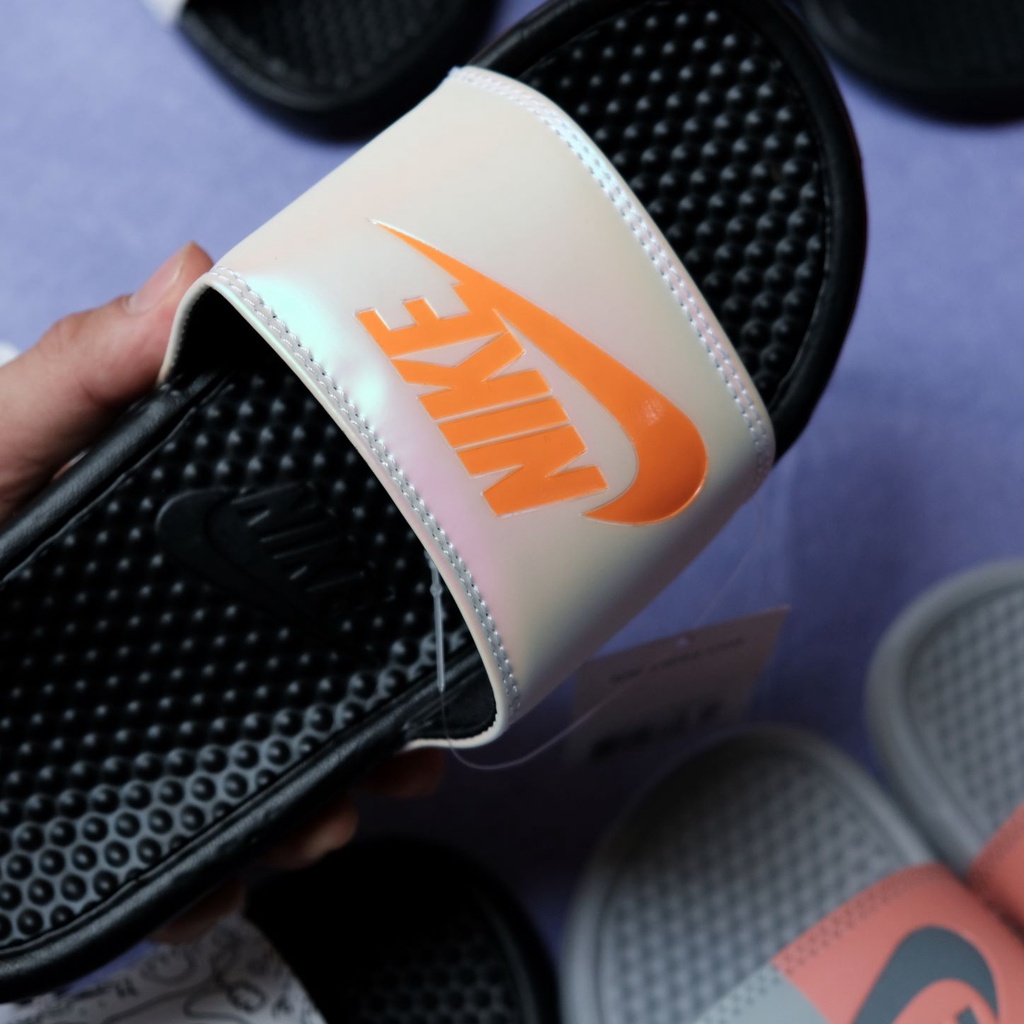 dép quai ngang nike-hoạt hình nam nữ tặng hộp