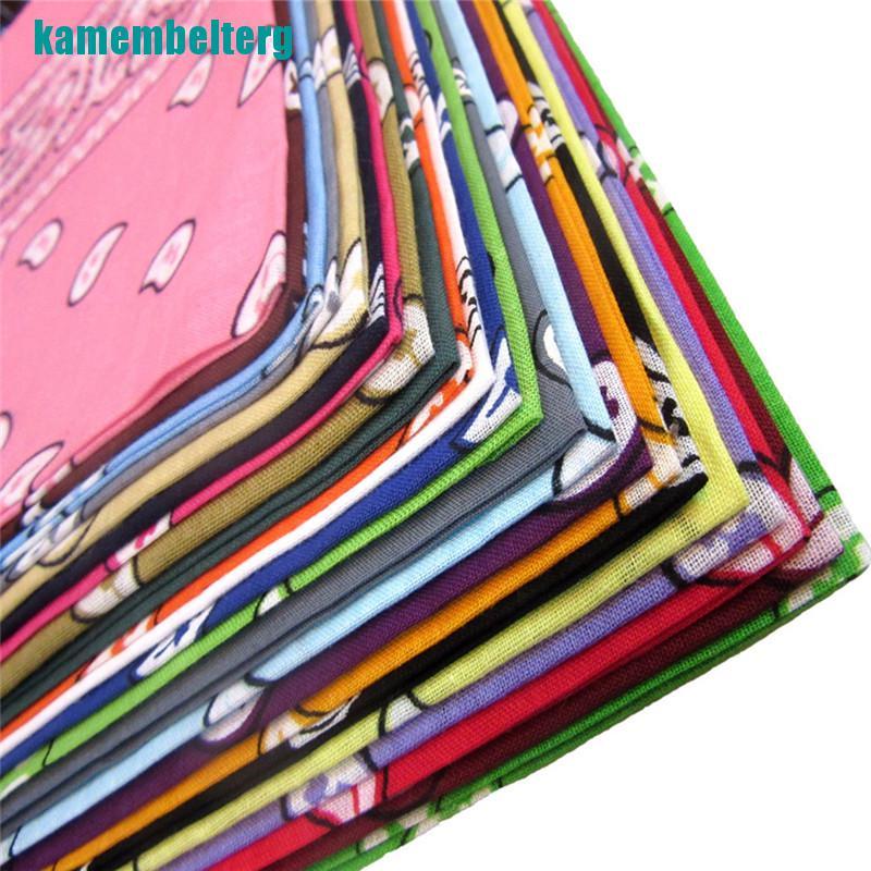 Khăn bandana bằng cotton trùm đầu che mặt khi lái xe máy