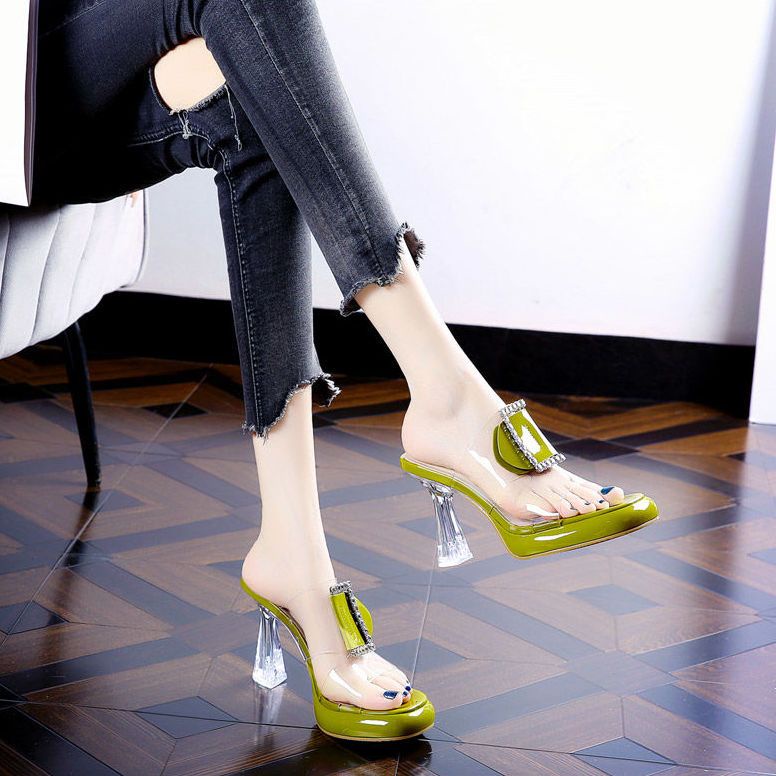 Sandal Cao Gót Thiết Kế Mới Quyến Rũ Thời Trang Mùa Hè Dành Cho Nữ