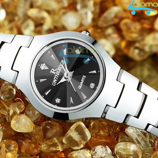 Đồng hồ nữ thời trang chống nước cao cấp R-ontheedge dây kim loại (bạc) | BigBuy360 - bigbuy360.vn