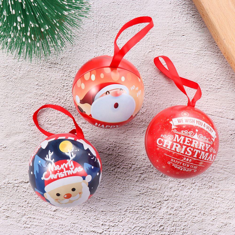 1 Hũ Kẹo Hình Ông Già Noel Người Tuyết Chất Lượng Cao