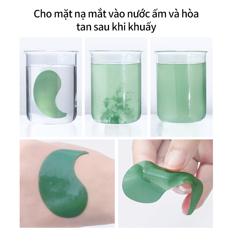 Bộ 60 mặt nạ mắt Honey & Beauty tảo vàng đen dưỡng ẩm | BigBuy360 - bigbuy360.vn