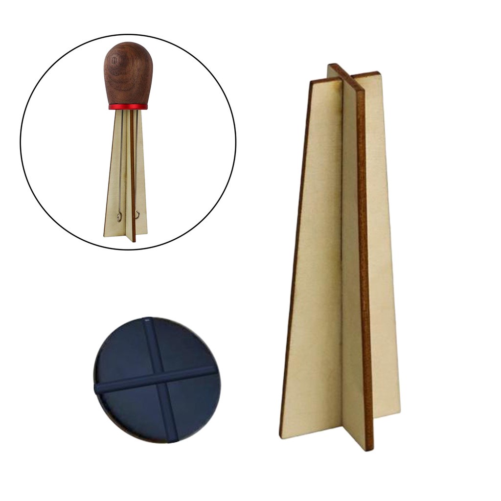 [Dolity2] Máy Khuấy Cà Phê Bằng Thép Không Gỉ Cán Gỗ