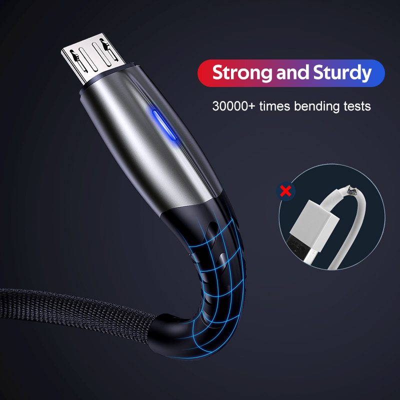 Dây Cáp Sạc Nhanh 5a 1m Usb Type C Cho Android / Ios Iphone 12 11pro Max Xr 6 / 7 / 8 Plus