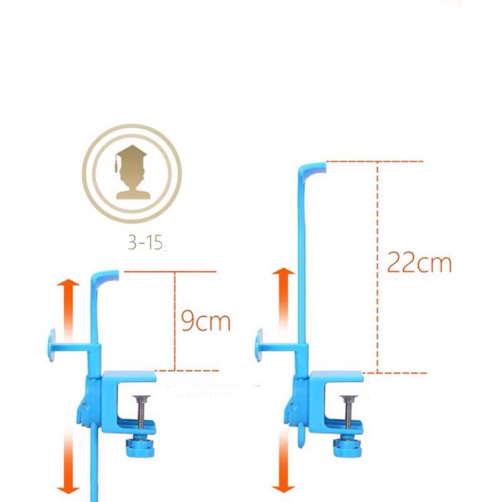 GIÁ ĐỠ CẰM CHỐNG CẬN CHO BÉ ĐIỀU CHỈNH TÙY KICH THƯỚC