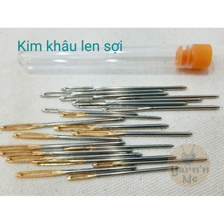 Kim khâu len sợi bằng kim loại 3 kích cỡ