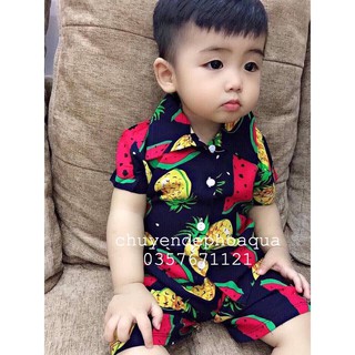 Bộ lanh lụa cho bé (7-23kg)