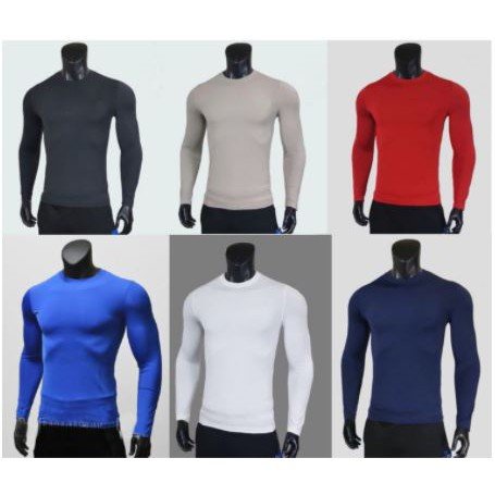 Áo giữ nhiệt thun nam, Áo thể thao body tập gym chất thun co giãn 4 chiều - PANDO AG040