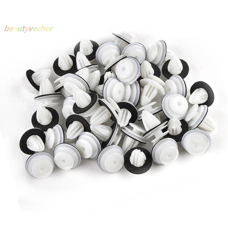 Bộ 100 cái kẹp bảng cửa xe hơi bên trong bằng nhựa