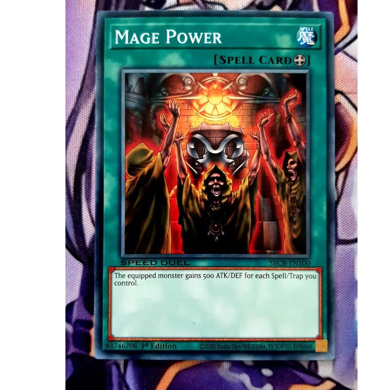 Thẻ Bài Yugioh Spell Mage Power Rare