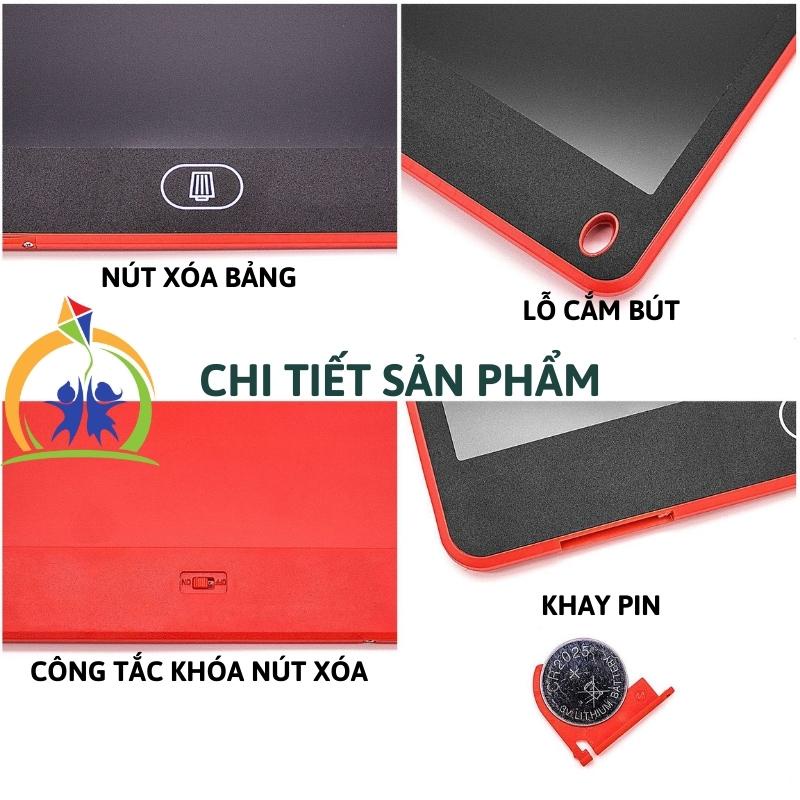 Bảng vẽ điện tử tự xóa, Bảng viết đồ chơi thông minh cho bé trai, bé gái GenKids