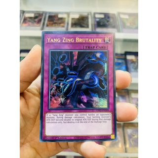Thẻ Bài YugiOh! Mã GFP2-EN169 - Yang Zing Brutality - Ultra Rare - 1st Edition